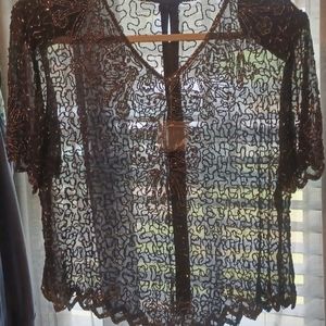 Beaded blouse